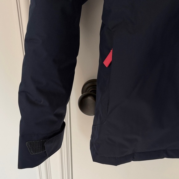 Patagonia Girls’ Powder Town Navy Blue Jacket, Small 7-8 - Picture 4 of 8